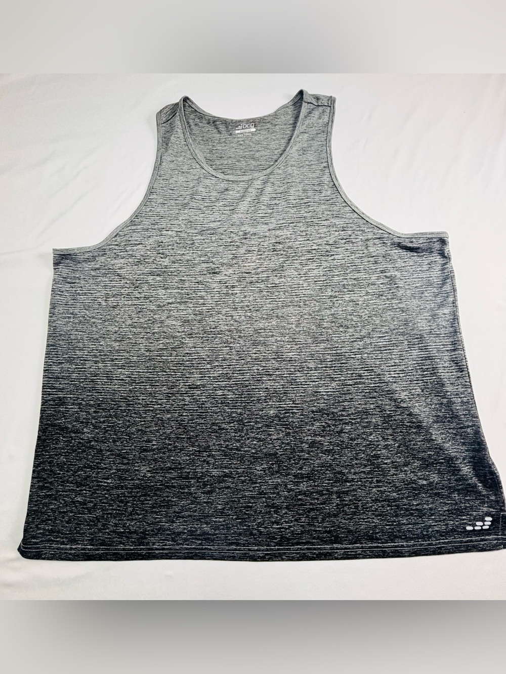 bcg Men's Gray Ombre Athletic Tank Top W627